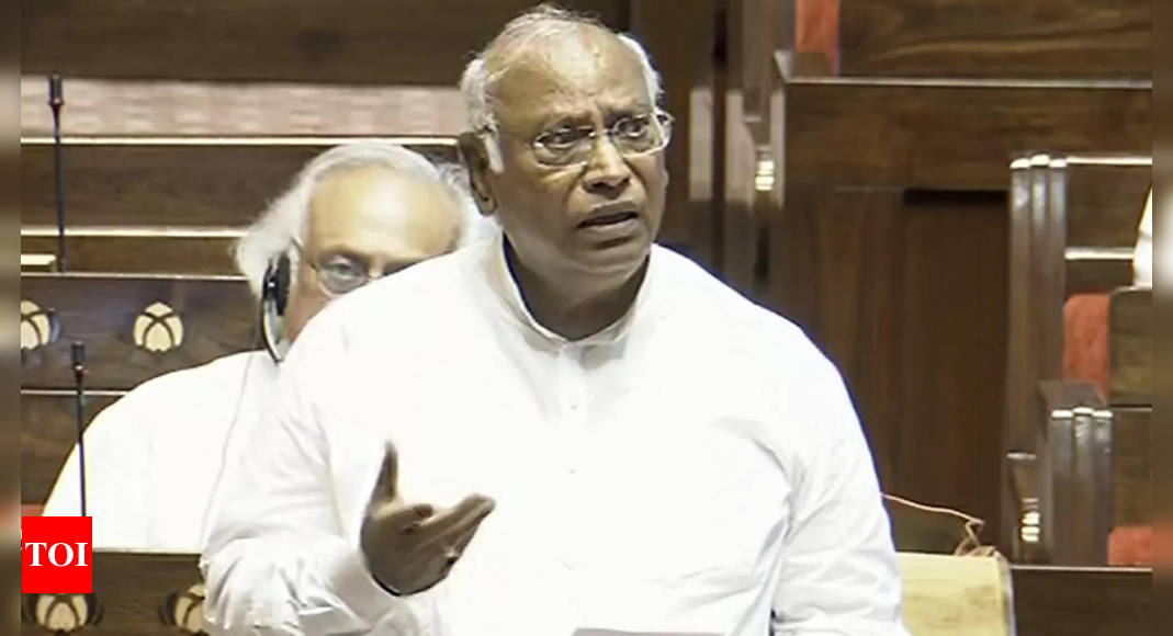 'Don't wish to live for long ...': Emotional Kharge urges Chair to expunge 'parivarvaad' remarks against him | India News