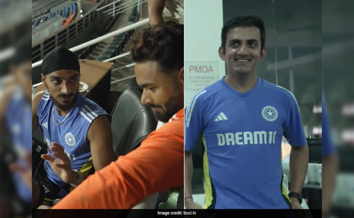 Gautam Gambhir Can't Stop Smiling In First 'Suspense-Filled' Best Fielder Ceremony. Watch