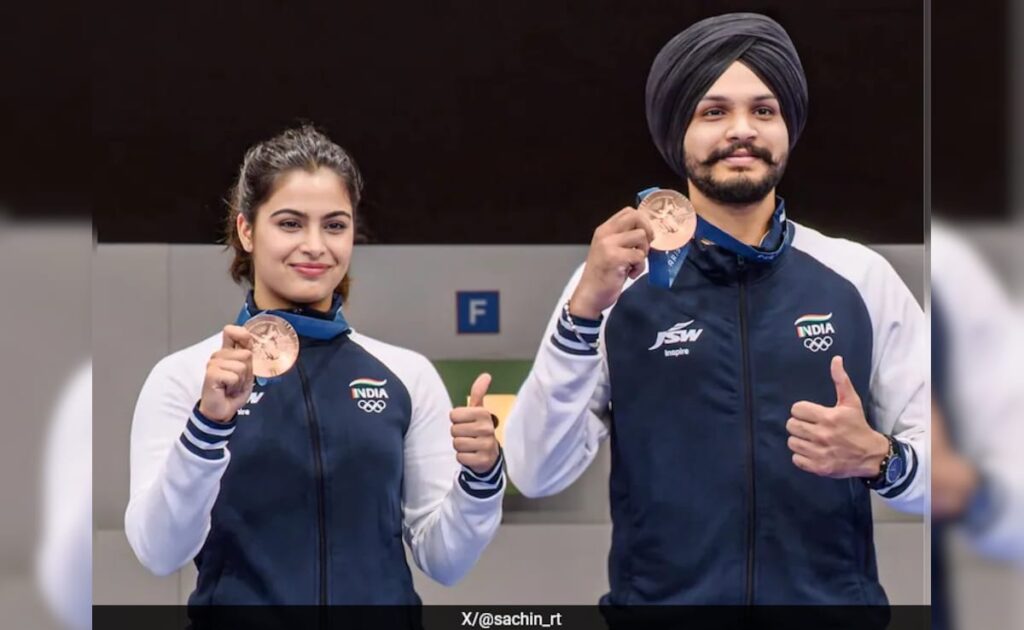 Olympic Games Paris 2024 Highlights Day 4: Manu Bhaker-Sarabjot Singh Win Bronze, Archer Bhajan Shines