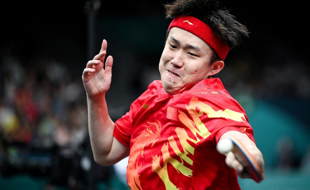 Paris Olympics 2024 Photographers Break Chinese Table Tennis Champion's Paddle - Watch