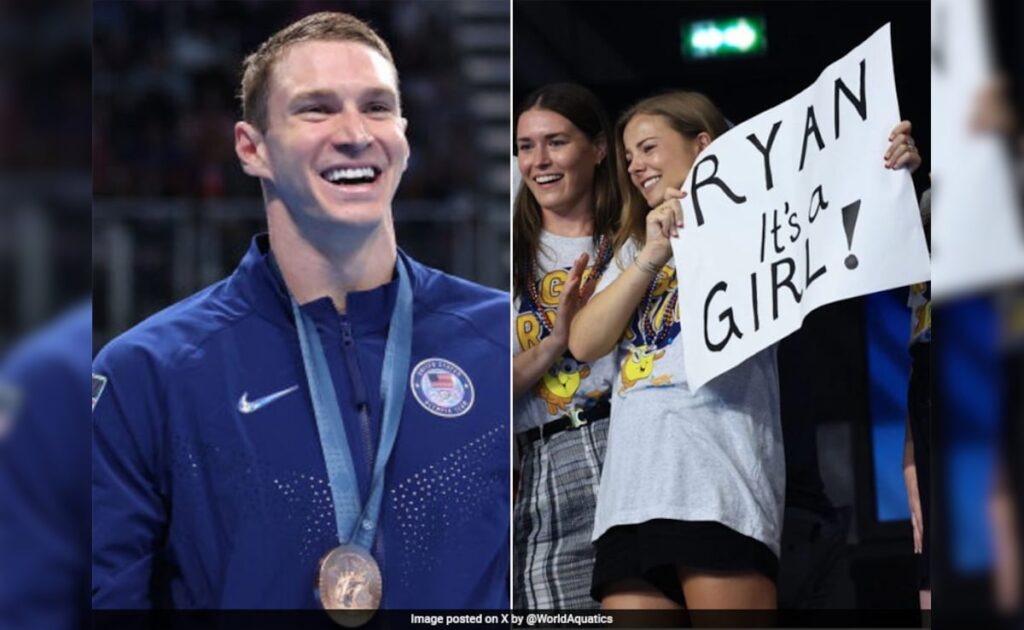 Paris Olympics: US Swimmer Ryan Murphy Wins Bronze, Gets 'Gender Reveal Surprise' From Wife. Watch