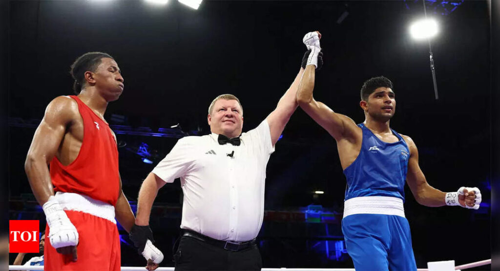 Boxer Nishant Dev enters quarterfinals of 71kg men's boxing in Paris Olympics | Paris Olympics 2024 News