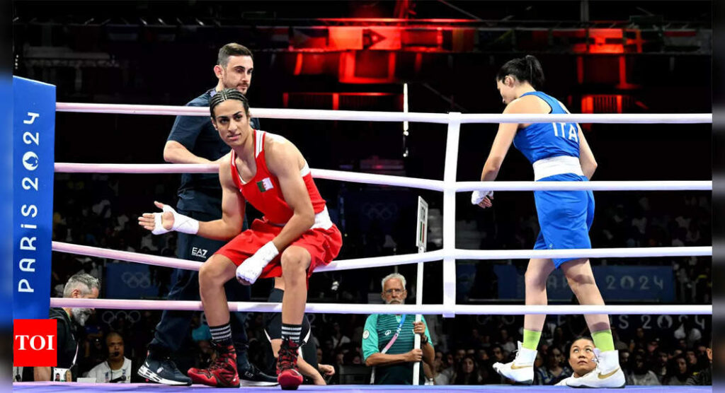 'Biological male' Imane Khelif wins Paris Olympics boxing bout in 46 seconds; Elon Musk, JK Rowling cry foul as Twitter erupts | Paris Olympics 2024 News