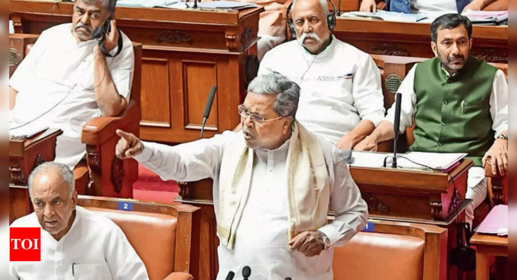 'He is a puppet of BJP- JD(S)': Karnataka CM Siddaramaiah lashes out at governor for issuing show-cause notice | Bengaluru News