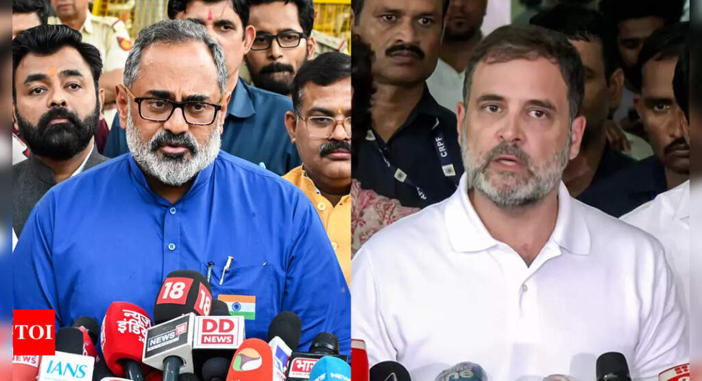 'Silly, ham-handed effort to ... ': BJP slams Rahul's ED raids claim, links it to Wayanad disaster; opposition backs Congress leader | India News