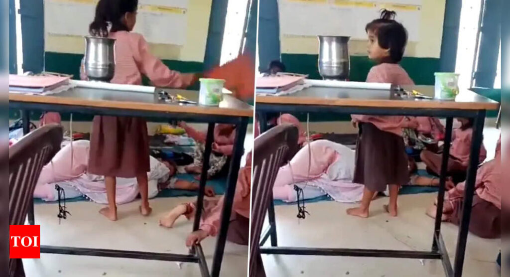 After teacher’s ‘nap’ clip goes viral, UP bars classroom videography | Agra News