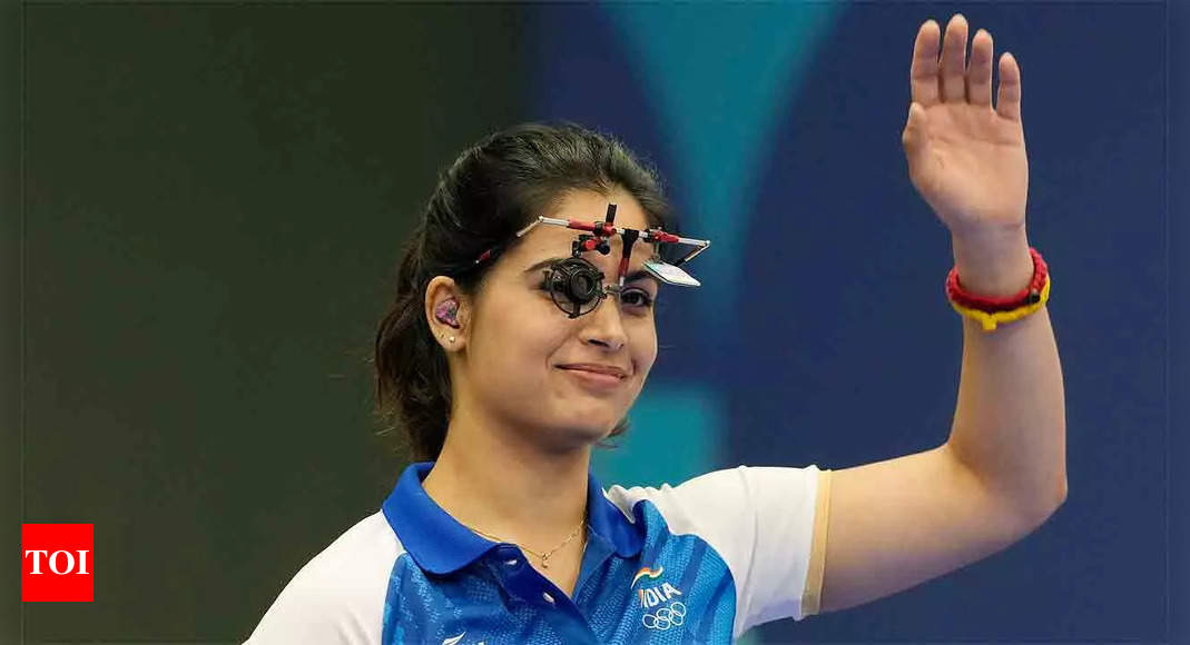 Manu Bhaker finishes fourth in 25m pistol final at Paris Olympics | Paris Olympics 2024 News