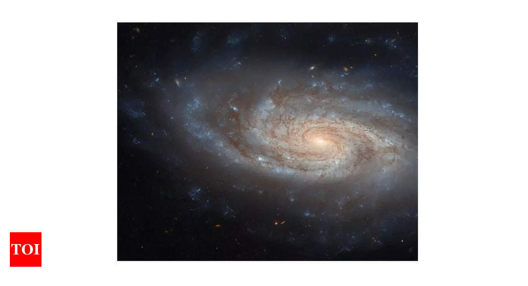 Nasa’s hubble telescope captures detailed images of spiral galaxy NGC 3430 |