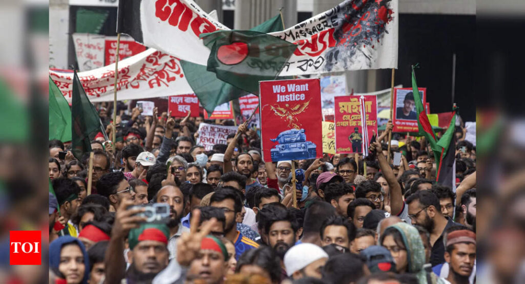 'Killer government': Protests and violence break out again in Bangladesh amid calls for PM's resignation