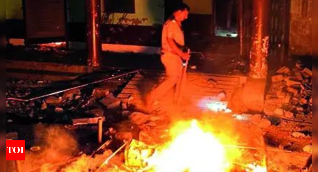 UP villagers torch man's house over interfaith love | India News