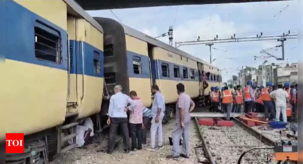 2 coaches of Delhi-Saharanpur passenger derail in Uttar Pradesh | Meerut News