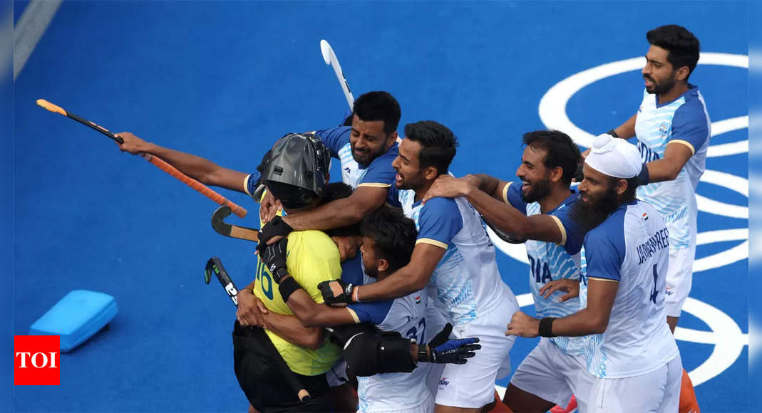 Paris Olympics: India advance to men's hockey semi-finals with a thrilling penalty shoot-out win over Great Britain | Paris Olympics 2024 News