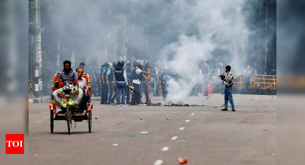 What is behind violent protests that have erupted in Bangladesh?