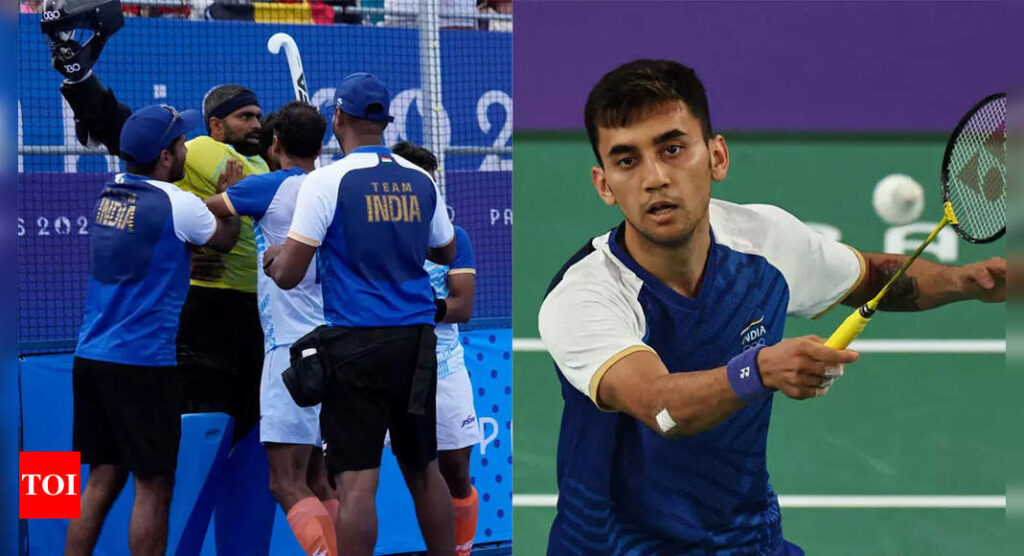 PR Sreejesh steers hockey team into Paris Olympics semis; Lakshya Sen remains in hunt for bronze | Paris Olympics 2024 News