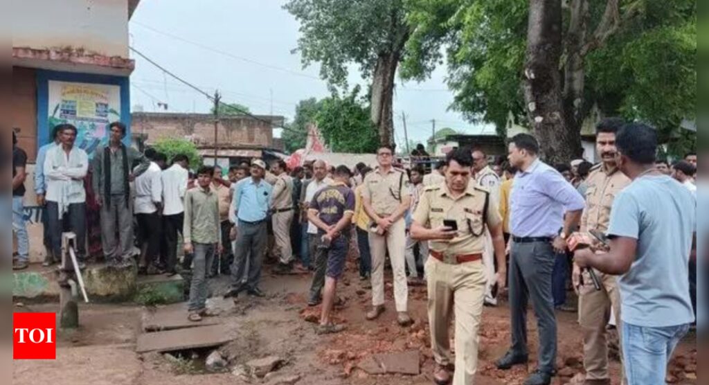 9 kids killed as shaky wall near MP temple falls due to showers | India News