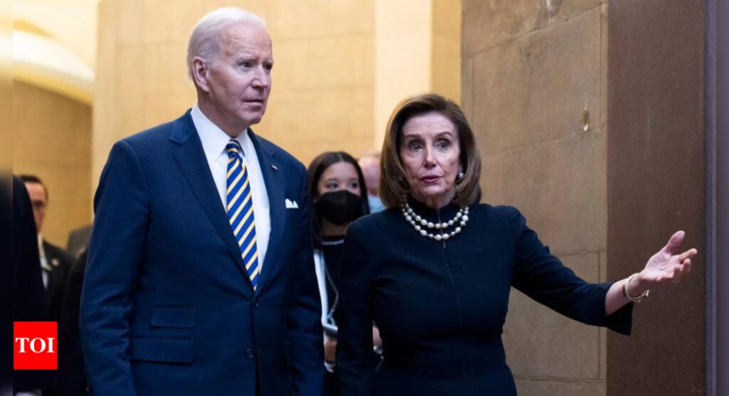 ‘Such a consequential president’: Nancy Pelosi says US should add Joe Biden to Mount Rushmore