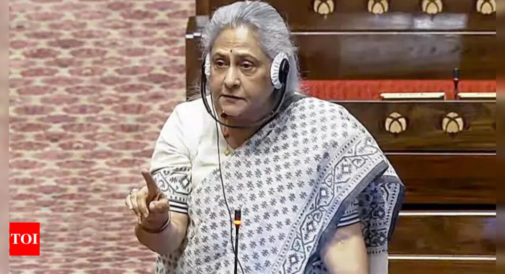 'New drama': Jaya Bachchan again objects to being called by husband's name in Rajya Sabha | India News