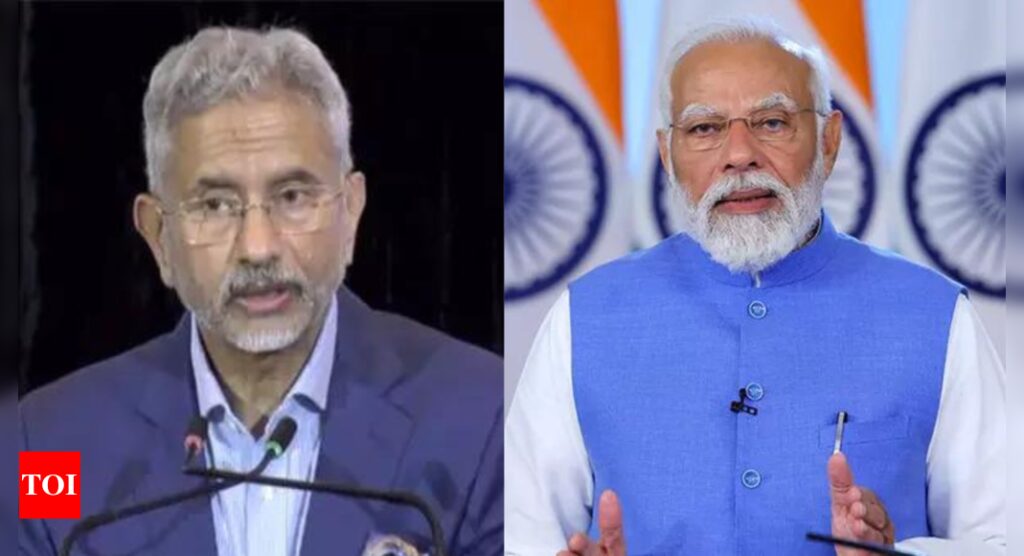 EAM Jaishankar briefs PM Modi as Bangladesh ex-PM Hasina's plane lands near Delhi | India News