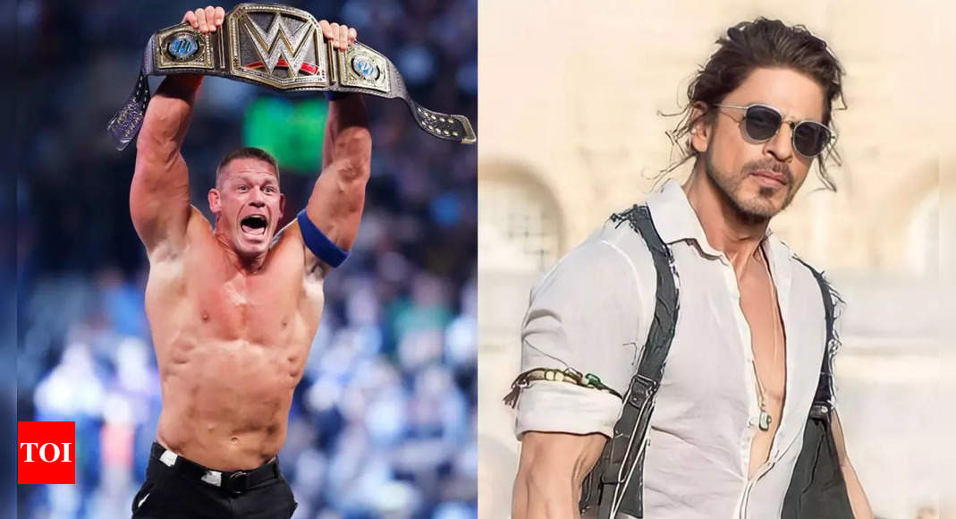 “His words were beyond inspirational to me”: The Champ John Cena praises The King Shah Rukh Khan | WWE News