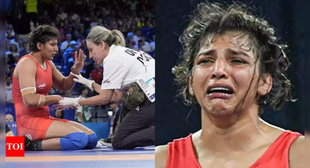 'I just had a video call': Sakshi Malik gives update on wrestler Nisha Dahiya's injury | Paris Olympics 2024 News