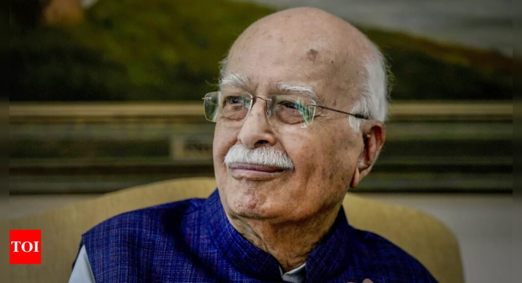 Former deputy PM LK Advani admitted to Delhi hospital, condition stable | India News