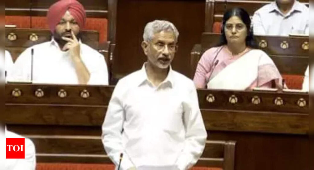 'At very short notice, Sheikh Hasina ... ': EAM Jaishankar makes statement on Bangladesh turmoil in Rajya Sabha | India News