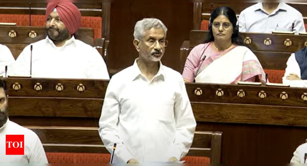 Minorities, temples attacked in Bangladesh, closely monitoring situation: Jaishankar to Rajya Sabha | India News