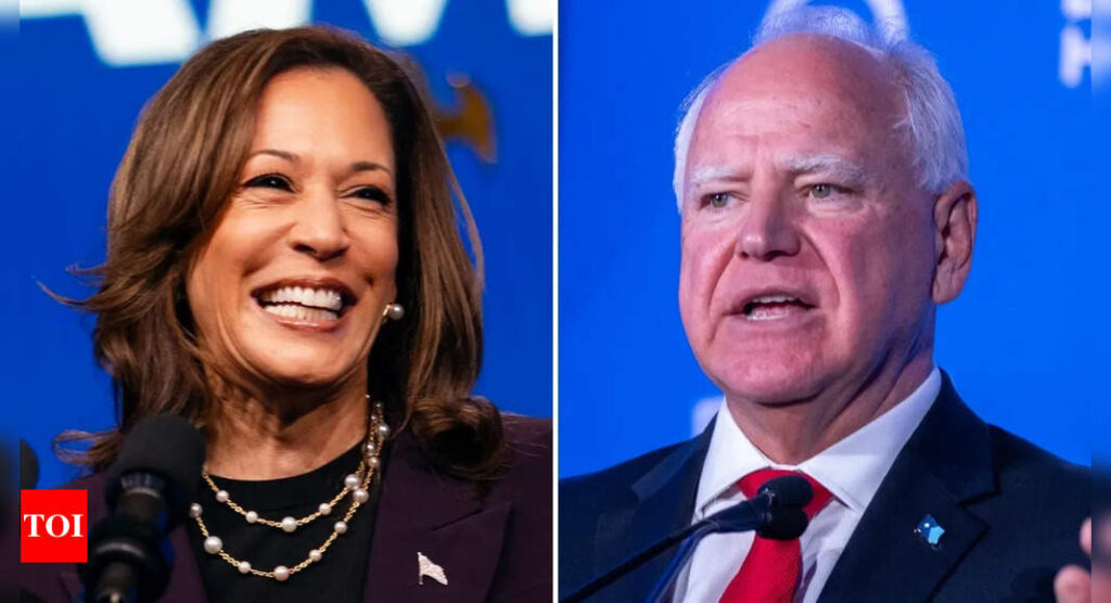 US elections 2024: Kamala Harris picks Minnesota Governor Tim Walz as running mate, say reports