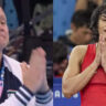 Watch: Vinesh Phogat's coach in tears as star grappler makes historic final at Paris Olympics | Paris Olympics 2024 News