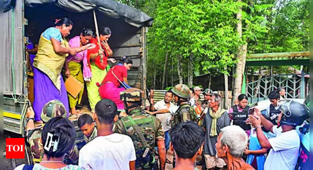 2 Assam Rifles battalions moved out of Manipur ignoring tribals’ protests | India News