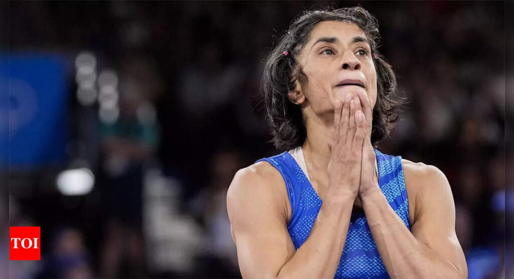 Vinesh Phogat hospitalised after disqualification from Paris Olympics: Reports | Paris Olympics 2024 News