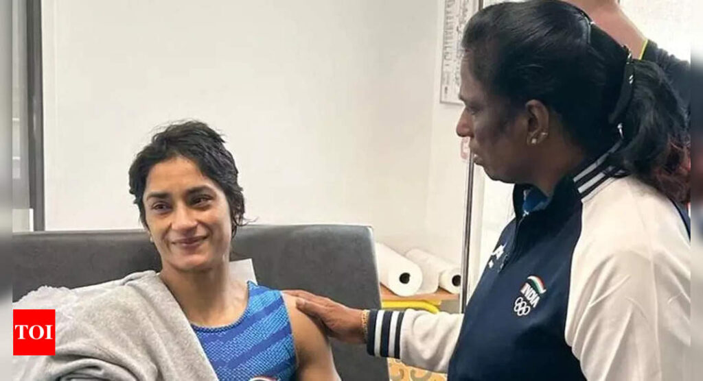 Amid disqualification heartbreak, Vinesh Phogat's first pic from Games village clinic surfaces |