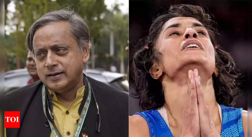 'Tired of fighting': Shashi Tharoor reacts after Vinesh Phogat announces retirement | India News