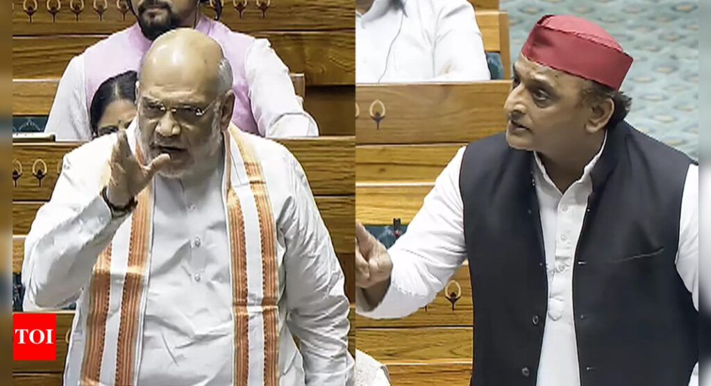 Speaker’s rights curtailed, says Akhilesh, draws Shah’s attack | India News