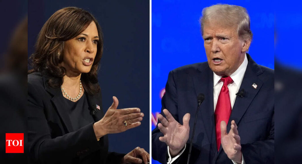 US elections: Kamala Harris and Donald Trump to face off in prime-time debate on September 10