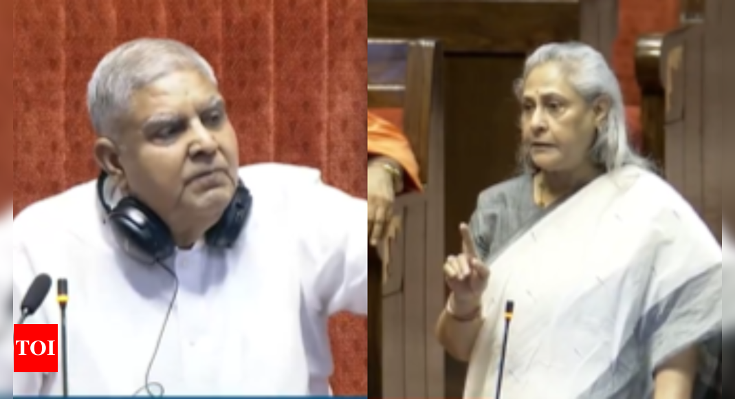 'Apka tone sahi nahi': Dhankar and Jaya Bachchan spar in Rajya Sabha; watch video | India News