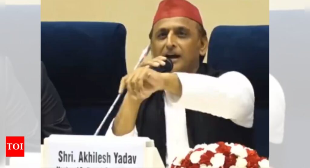 'Don't bulls**t here': Akhilesh Yadav gets riled on question about his income - video | India News