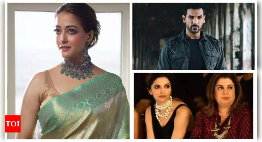 Raima Sen aspires to play grandmom Suchitra Sen in biopic, John Abraham on actors promoting paan masala, Deepika Padukone visits Farah Khan: Top 5 entertainment news of the day |