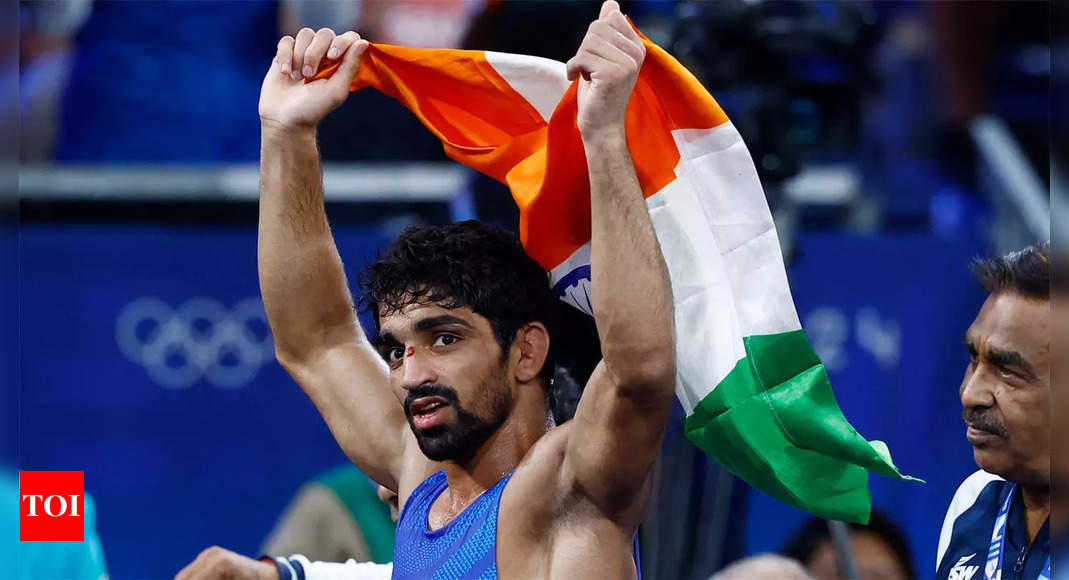 'More pride': PM Narendra Modi congratulates wrestler Aman Sehrawat for bagging bronze | Paris Olympics 2024 News