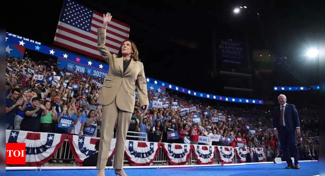 'Now is the time ...': How Kamala Harris responded to Gaza protesters at Arizona rally