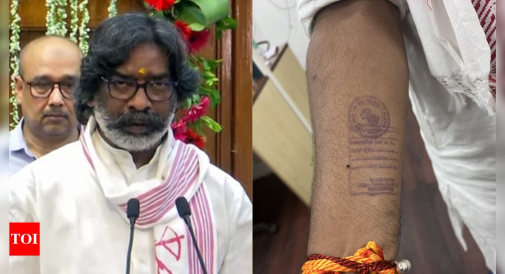 'Memory of past year imprinted': Jharkhand CM Hemant Soren reveals prisoner's stamp on hand on his birthday | India News