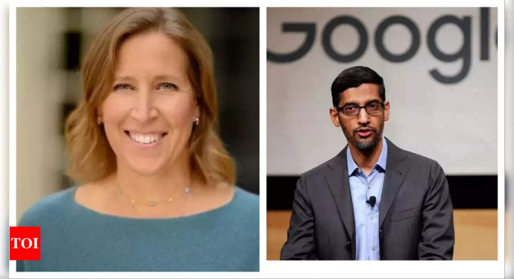 Former YouTube CEO Susan Wojcicki dies at 56, Google CEO Sundar Pichai shares heartfelt tribute