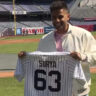 Suryakumar Yadav visits Yankee Stadium, receives special jersey from New York Yankees - Watch | Cricket News