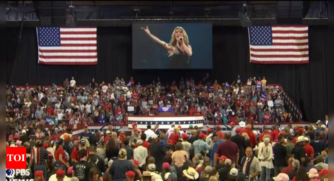 Trump rally plays Celine Dion's Titanic theme: Why song choice raised eyebrows