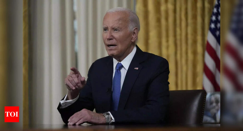 Joe Biden name-drops Democrats who pushed him out of presidential race in staged coup