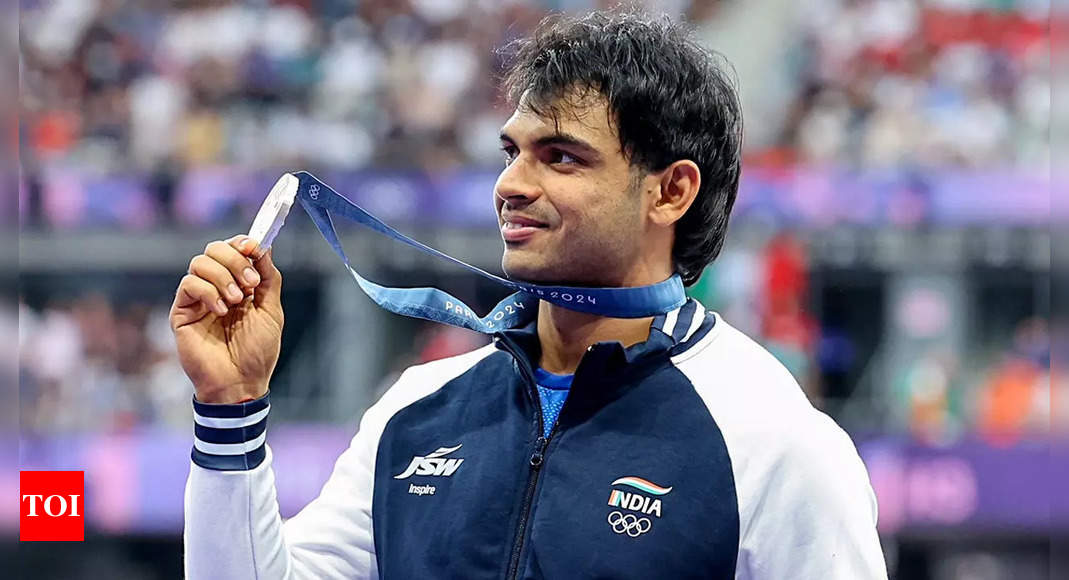 Neeraj Chopra's homecoming delayed, in Germany to consult doctor: Source | Paris Olympics 2024 News