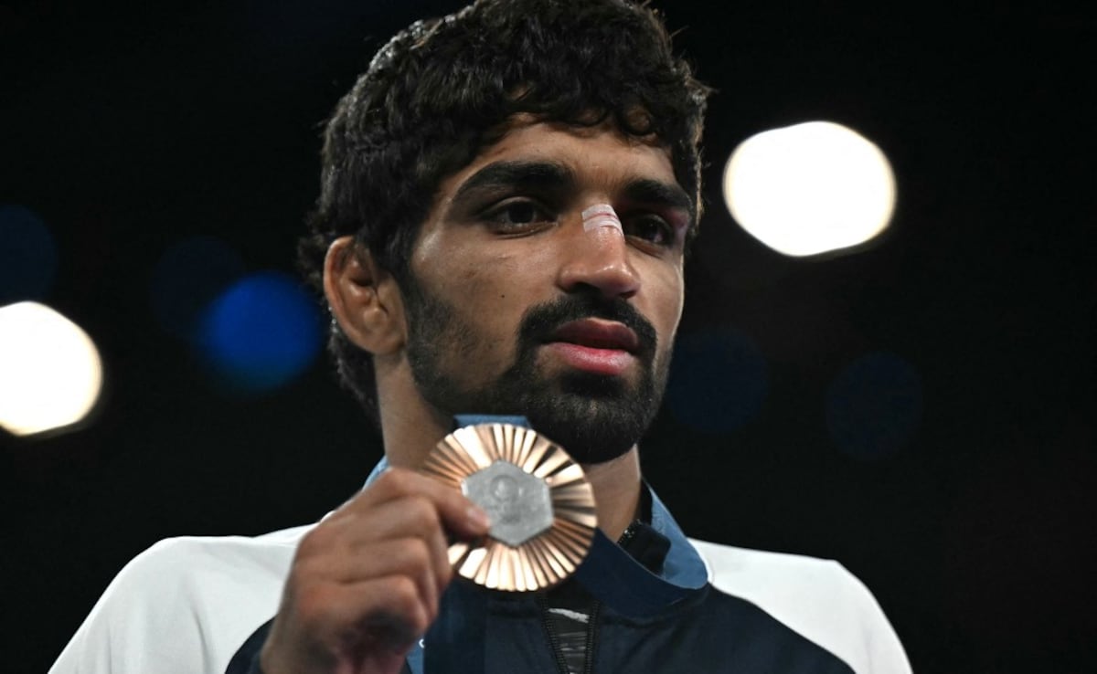 "Did Not Sleep At All...": Aman Sehrawat On Getting Ready For Paris Olympics 2024 Wrestling Bronze Bout