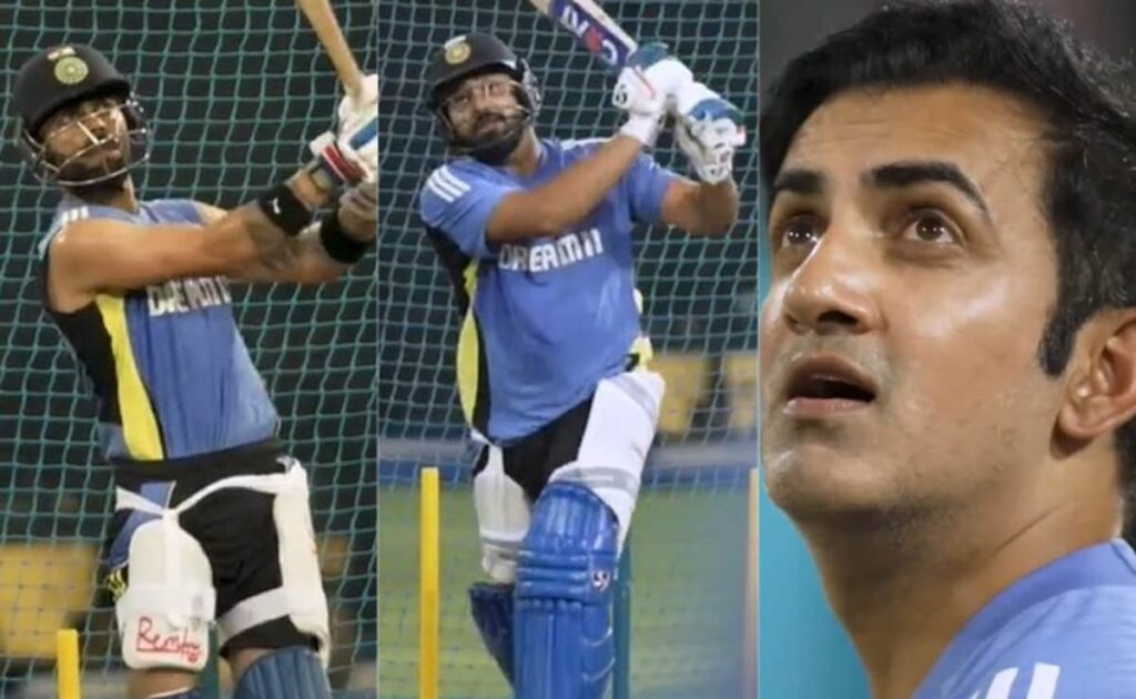 Gautam Gambhir Stunned As Rohit Sharma, Virat Kohli Take Bowlers To Cleaners In Nets. Watch