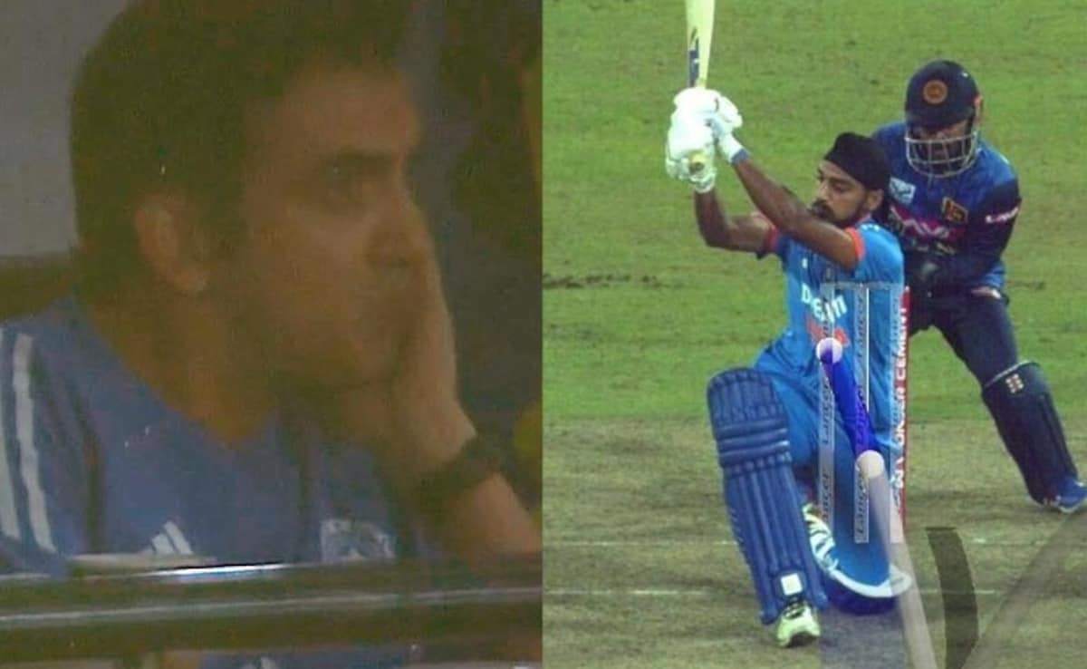 Gautam Gambhir, Virat Kohli's Joy Turns Into Disbelief As India Fumble Easy Win - Watch