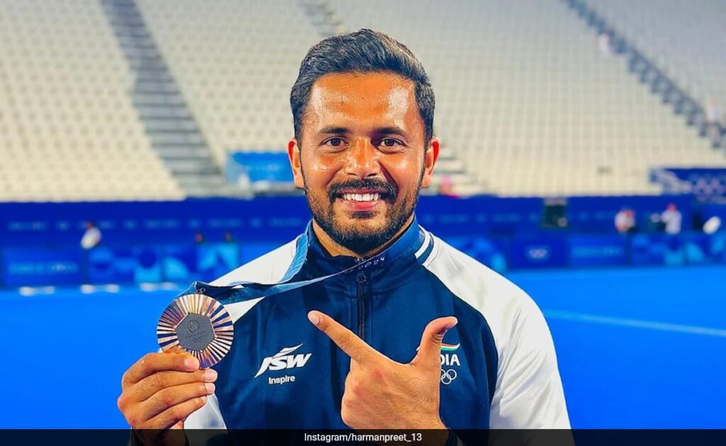 "Hello India, This Is For You": India Hockey Captain Harmanpreet Singh Dedicates Olympics Bronze Medal To Fans